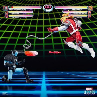 Комплект колекційних фігур Омега Ред проти Воїтеля Marvel Legends Gamerverse War Machine vs. Omega Red Two-Pack