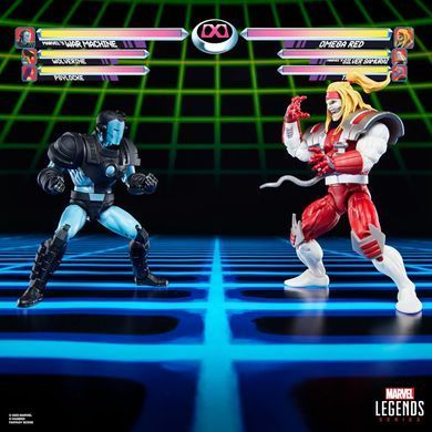 Комплект колекційних фігур Омега Ред проти Воїтеля Marvel Legends Gamerverse War Machine vs. Omega Red Two-Pack