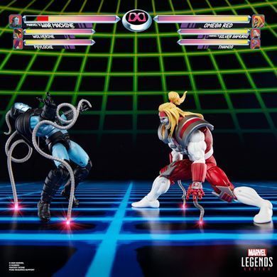 Комплект колекційних фігур Омега Ред проти Воїтеля Marvel Legends Gamerverse War Machine vs. Omega Red Two-Pack