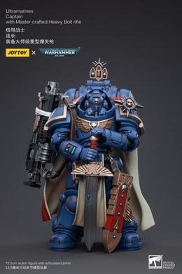 Колекційна фігура Капітан Ультрамаринів Warhammer 40K Ultramarines Primaris Captain Ptolias Corvor 1/18