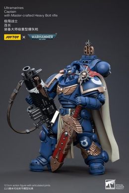 Колекційна фігура Капітан Ультрамаринів Warhammer 40K Ultramarines Primaris Captain Ptolias Corvor 1/18