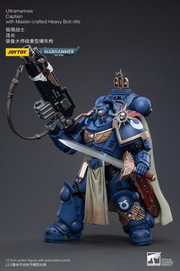 Колекційна фігура Капітан Ультрамаринів Warhammer 40K Ultramarines Primaris Captain Ptolias Corvor 1/18