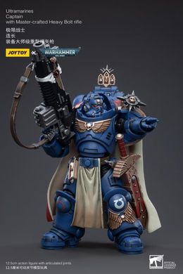 Колекційна фігура Капітан Ультрамаринів Warhammer 40K Ultramarines Primaris Captain Ptolias Corvor 1/18