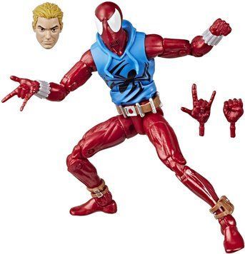 Коллекционная фигура Алый Человек-Паук Marvel Legends Retro Scarlet Spider-Man