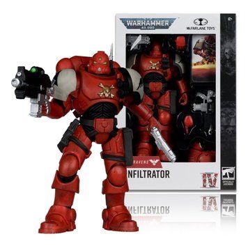 Колекційна фігура Інфільтратор Кривавих Воронів Warhammer 40,000: Dawn of War IV Blood Ravens Infiltrator