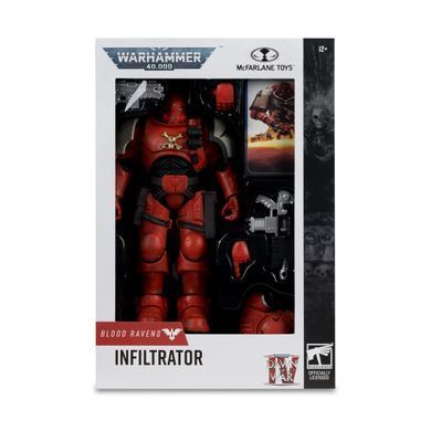 Колекційна фігура Інфільтратор Кривавих Воронів Warhammer 40,000: Dawn of War IV Blood Ravens Infiltrator