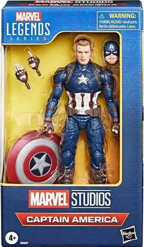 Коллекционная фигура Капитан Америка Avengers: Endgame Marvel Legends Captain America (Endgame Suit)