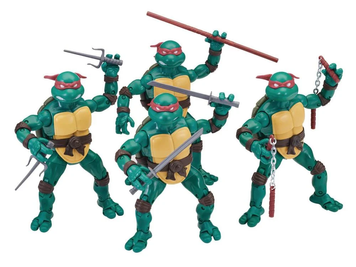 Комплект коллекционных фигур Черепашки-ниндзя Teenage Mutant Ninja Turtles Ninja Elite Series PX Previews Exclusive Set of 4