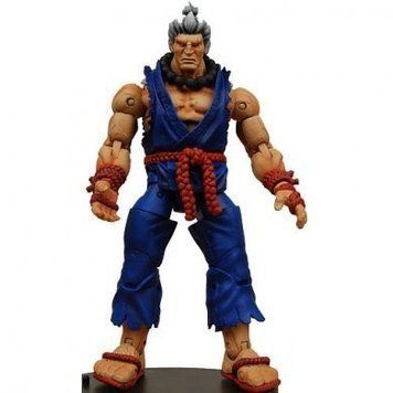 Колекційна фігура Акума NECA Player Select Street Fighter Akuma (Alternate Costume) (пошкоджено пакування)