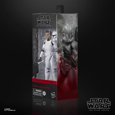 Коллекционная фигура Клон Штурмовик Фейз 1 STAR WARS The Black Series Phase I Clone Trooper, Attack of The Clones