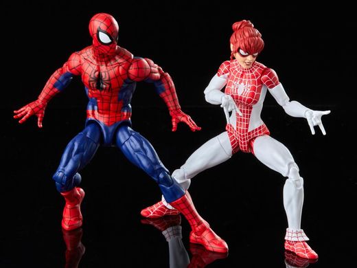 Комплект колекційних фігур Дивовижна Людина-Павук та Спіннерет Marvel Legends The Amazing Spider-Man  & Spinneret Two-Pack