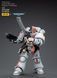 Коллекционная фигура Сержант Белых Шрамов JoyToy 1/18 Warhammer 40K White Scars Assault lntercessor Sergeant Tsendbaatar
