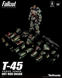 Коллекционная фигура Силовая броня Т-45 Fallout SiXTH T-45 Power Armor (Hot Rod Shark) 1/6