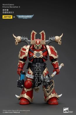 Колекційна фігура Берсерк Кхорну Пожирачів Світів Warhammer 40K World Eaters Khorne Berzerker (ver.3) 1/18