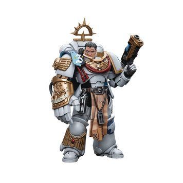 Колекційна фігура Капітан Ультрамаринів Білих Консулів Warhammer 40k Space Marines White Consuls Captain Messinius 1/18