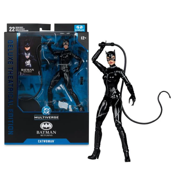 Коллекционная фигура Женщина-коша (Бэтмен возвращается) Batman Returns DC Multiverse Catwoman (Deluxe Theatrical Edition)