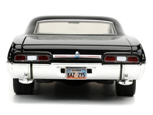Коллекционная модель Шевроле Импала 1967 и Дин Винчестер Модель Supernatural Hollywood Rides Die-Cast Dean Winchester & 1/24 Scale 1967 Chevy Impala