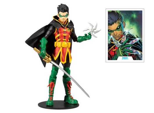 Колекційна фігура Робін ( Демієн Вейн) Robin (Damian Wayne) DC Multiverse