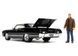 Коллекционная модель Шевроле Импала 1967 и Дин Винчестер Модель Supernatural Hollywood Rides Die-Cast Dean Winchester & 1/24 Scale 1967 Chevy Impala