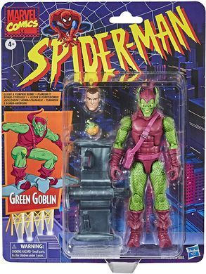 Колекційна фігура Зелений Гоблін Marvel Legends Retro Green Goblin