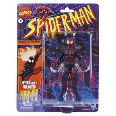 Коллекционная фигура Неограниченный Человек-паук Spider-Man Marvel Legends Retro Collection Spider-Man Unlimited