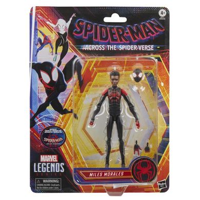 Колекційна фігура Людина-павук Майлз Моралес Spider-Man: Across the Spider-Verse Marvel Legends Miles Morales Wave 2