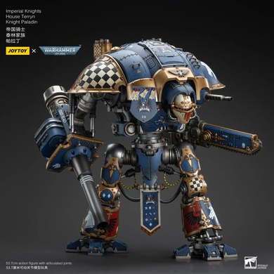 Колекційна фігура Лицар-квесторіс класу "Паладин" Дому Террін Warhammer 40K Imperial Knights House Terryn Knight Paladin 1/18