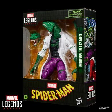 Колекційна фігура Ящір Spider-Man Marvel Legends Lizard (Amazon Exclusive)