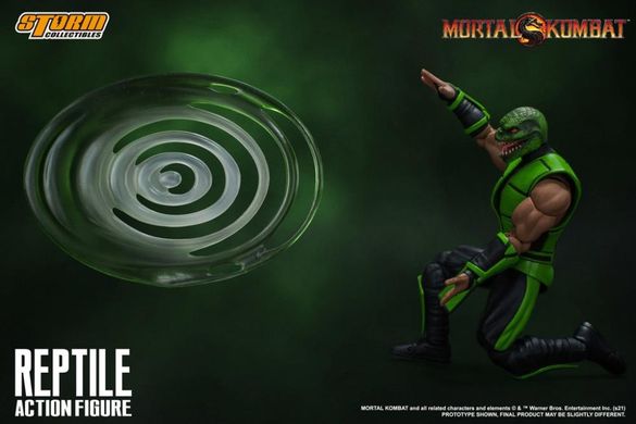 Коллекционная фигура Рептилия Mortal Kombat Reptile Storm Collectibles