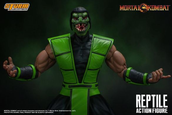 Коллекционная фигура Рептилия Mortal Kombat Reptile Storm Collectibles