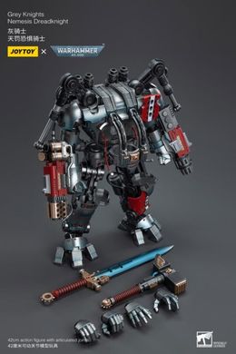 Коллекционная фигура Дрэднайт Серых Рыцарей  Warhammer 40K Grey Knights Nemesis Dreadknight 1/18