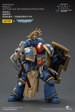 Колекційна фігура Метаурус Warhammer 40,000 Ultramarines Metaurus with Power Axe, Stormshield and Plasma Pistol 1/18