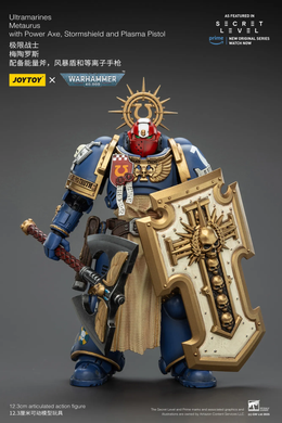Колекційна фігура Метаурус Warhammer 40,000 Ultramarines Metaurus with Power Axe, Stormshield and Plasma Pistol 1/18
