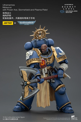 Колекційна фігура Метаурус Warhammer 40,000 Ultramarines Metaurus with Power Axe, Stormshield and Plasma Pistol 1/18