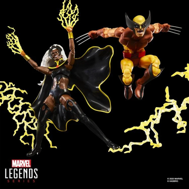 Набір колекційних фігур Росомаха та Шторм X-Men '97 Marvel Legends Wolverine and Storm Two-Pack