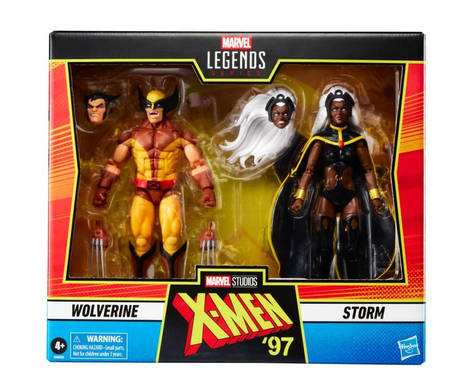 Набір колекційних фігур Росомаха та Шторм X-Men '97 Marvel Legends Wolverine and Storm Two-Pack