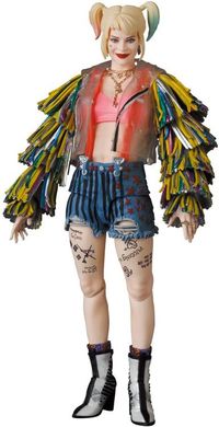 Колекційна фігура Харлі Квінн Birds of Prey MAFEX No.159 Harley Quinn (Caution Tape Jacket Ver.)