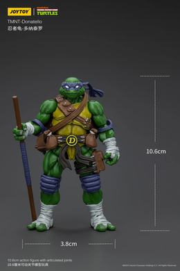 Колекційна фігура Донателло Черепашки-ніндзя JoyToy 1/18 Teenage Mutant Ninja Turtles TMNT Donatello