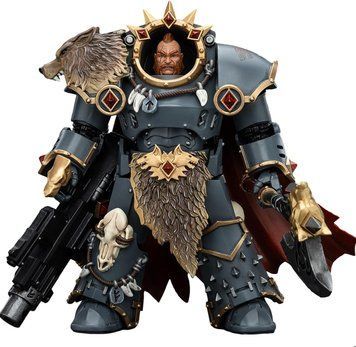 Коллекционная фигура Хварл Красный Клинок Warhammer: The Horus Heresy Space Wolves Hvarl Red-Blade 1/18