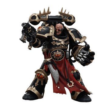 Колекційна фігура Обранний Темного Легіону Хаосу Warhammer 40K Chaos Space Marines Black Legion Chosen with Bolt Pistol and Power Fist 1/18