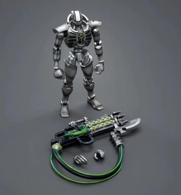 Коллекционная фигура Некрон династии Саутекх бластером Гаусса Warhammer 40k Necrons Sautekh Dynasty Immortal with Gauss Blaster 1/18
