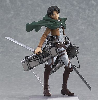 Коллекционная фигура Леви Атака Титанов Max Factory Figma 213 Attack on Titan Levi