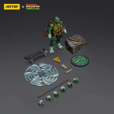 Колекційна фігура Донателло Черепашки-ніндзя JoyToy 1/18 Teenage Mutant Ninja Turtles TMNT Donatello