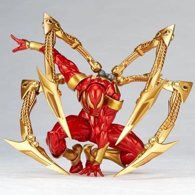 Колекційна фігура Залізний Павук Людина-Павук Marvel Amazing Yamaguchi Revoltech No.023 Iron Spider (Reissue)