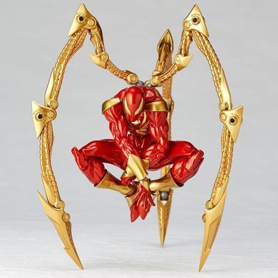 Колекційна фігура Залізний Павук Людина-Павук Marvel Amazing Yamaguchi Revoltech No.023 Iron Spider (Reissue)