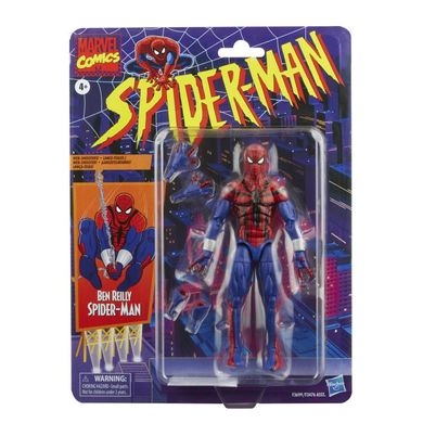 Колекційна фігура Людина-павук Бен Райлі Marvel Legends Retro Spider-Man Ben Reilly