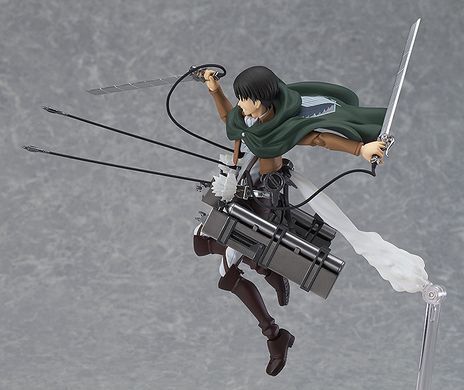 Коллекционная фигура Леви Атака Титанов Max Factory Figma 213 Attack on Titan Levi
