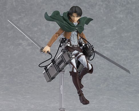 Коллекционная фигура Леви Атака Титанов Max Factory Figma 213 Attack on Titan Levi