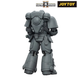 Коллекционная фигура Космический Десантник JoyToy Warhammer 40,000: Space Marine 2, Space Marines Intercessor, Armouring Hall Edition 1/18 (не крашенная)