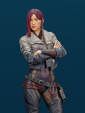 Коллекционная фигура Сойка (Со Ми) Cyberpunk 2077: Phantom Liberty Songbird  Dark Horse